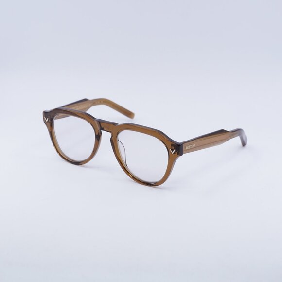 Valentino V-TALE II VLX-139C Eyeglasses Transparent Brown 52mm Aviator Frame - Picture 8 of 11